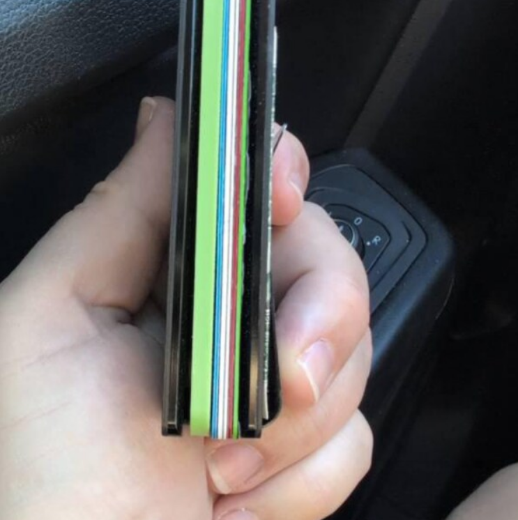 Customer photo of the phone stand